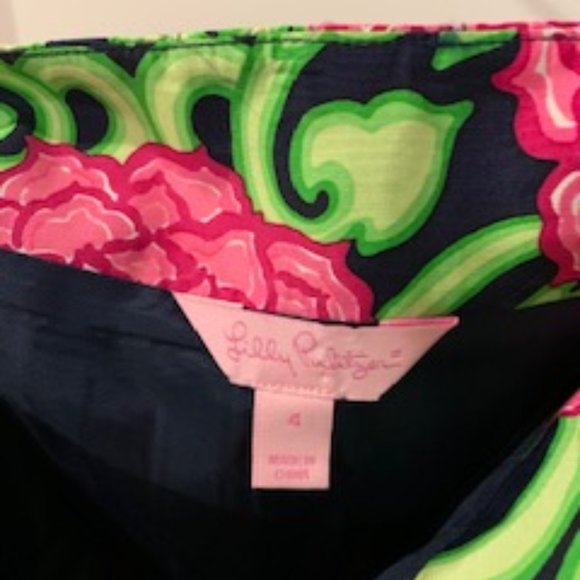 Lilly Pulitzer Private Property Skirt size 4 - Picture 3 of 3